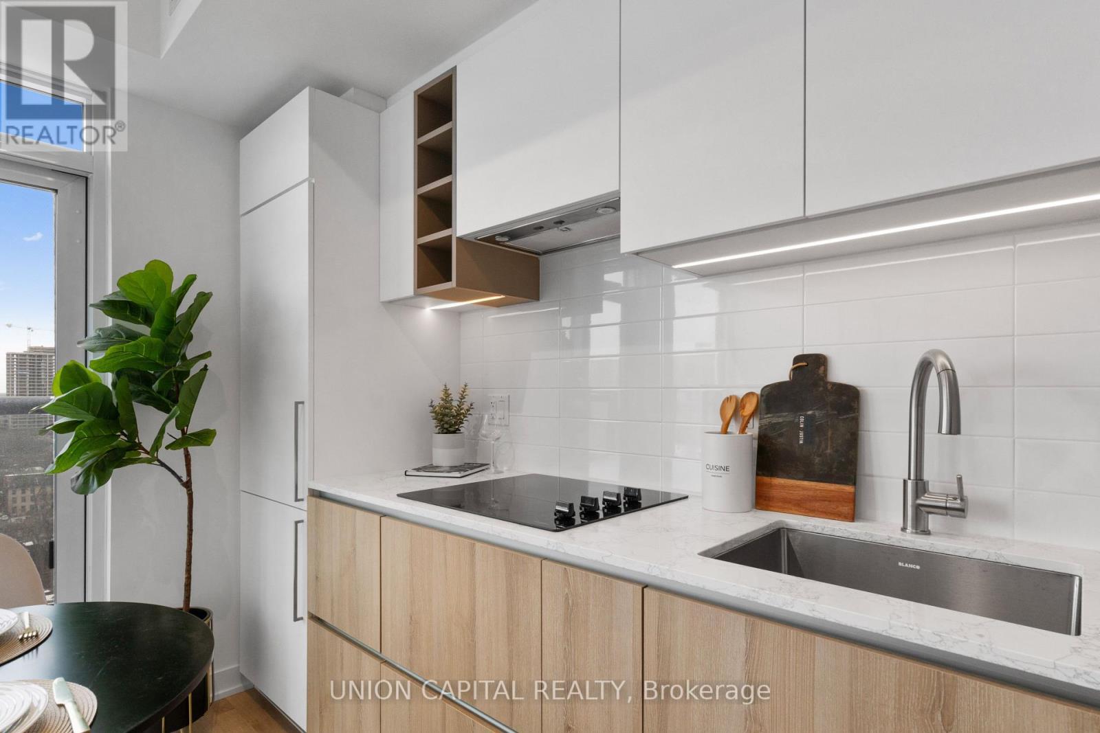 1612 - 319 Jarvis Street, Toronto, ON - Indoor Photo Showing Kitchen With Upgraded Kitchen