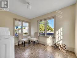 Back room with Laundry -