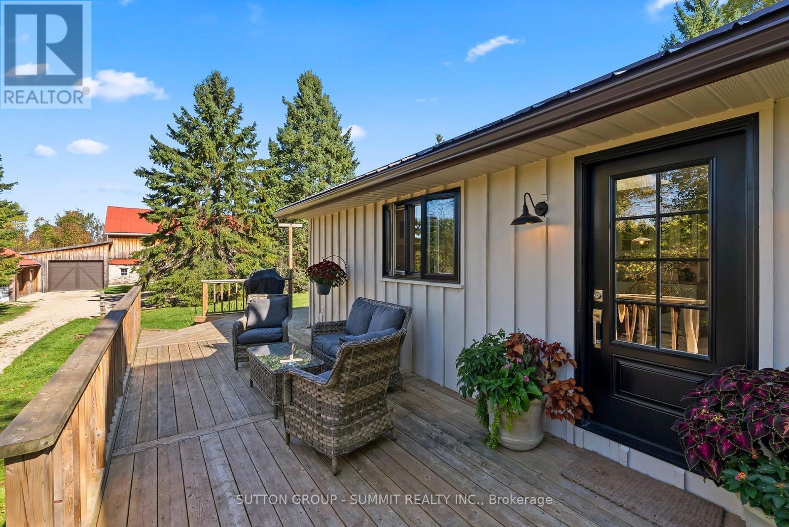 502349 10 Concession, West Grey, ON - Outdoor With Deck Patio Veranda With Exterior