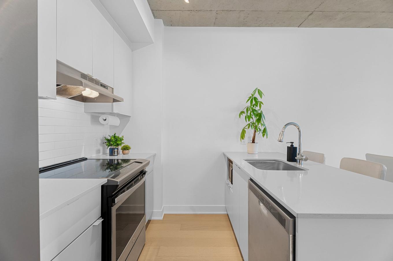 Cuisine - 1008-1700 Rue Viola-Desmond, Montréal (Lasalle), QC - Indoor Photo Showing Kitchen