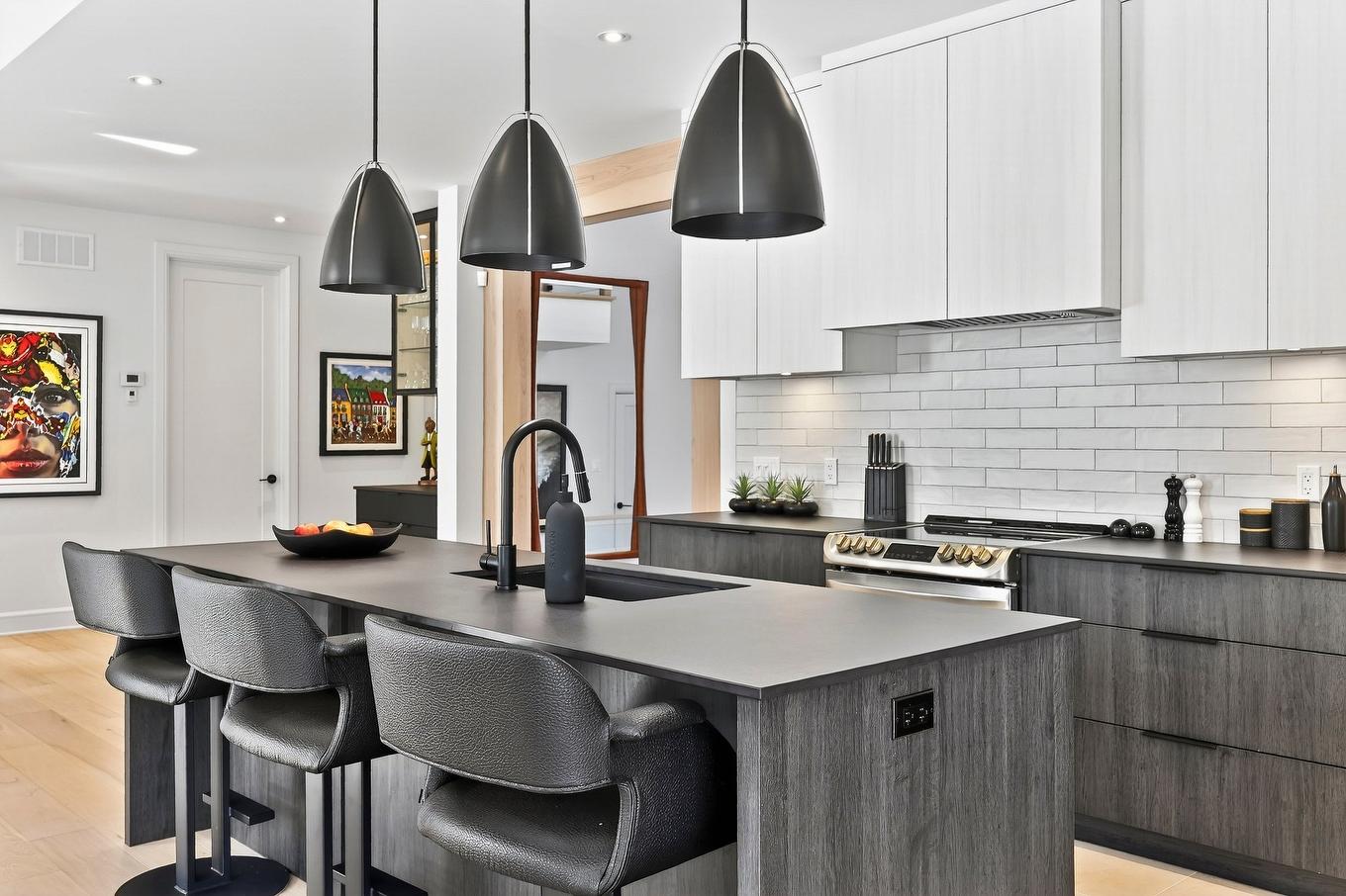 Kitchen - 1124 Ch. Du Massif, Piedmont, QC - Indoor Photo Showing Kitchen With Upgraded Kitchen