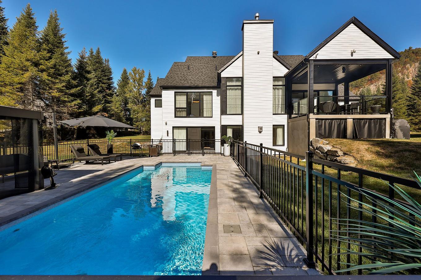 Pool - 1124 Ch. Du Massif, Piedmont, QC - Outdoor