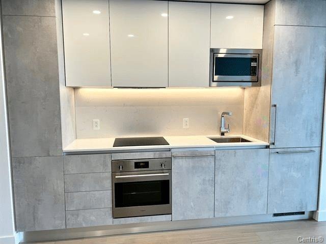 Kitchen - 2211-1400 Boul. René-Lévesque O., Montréal (Ville-Marie), QC - Indoor Photo Showing Kitchen