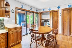 Eat-in kitchen and convenient laundry. -