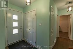 Entry with hall closet -