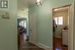 Walk in closet by bedrooms -