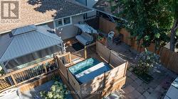 Private hot tub and deck area -