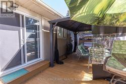 Off of dining room -