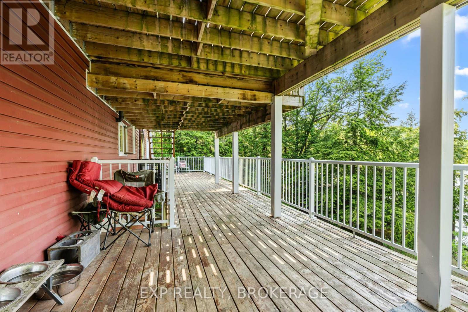 5525 Rideau Road, South Frontenac (Frontenac South), ON - Outdoor With Deck Patio Veranda With Exterior
