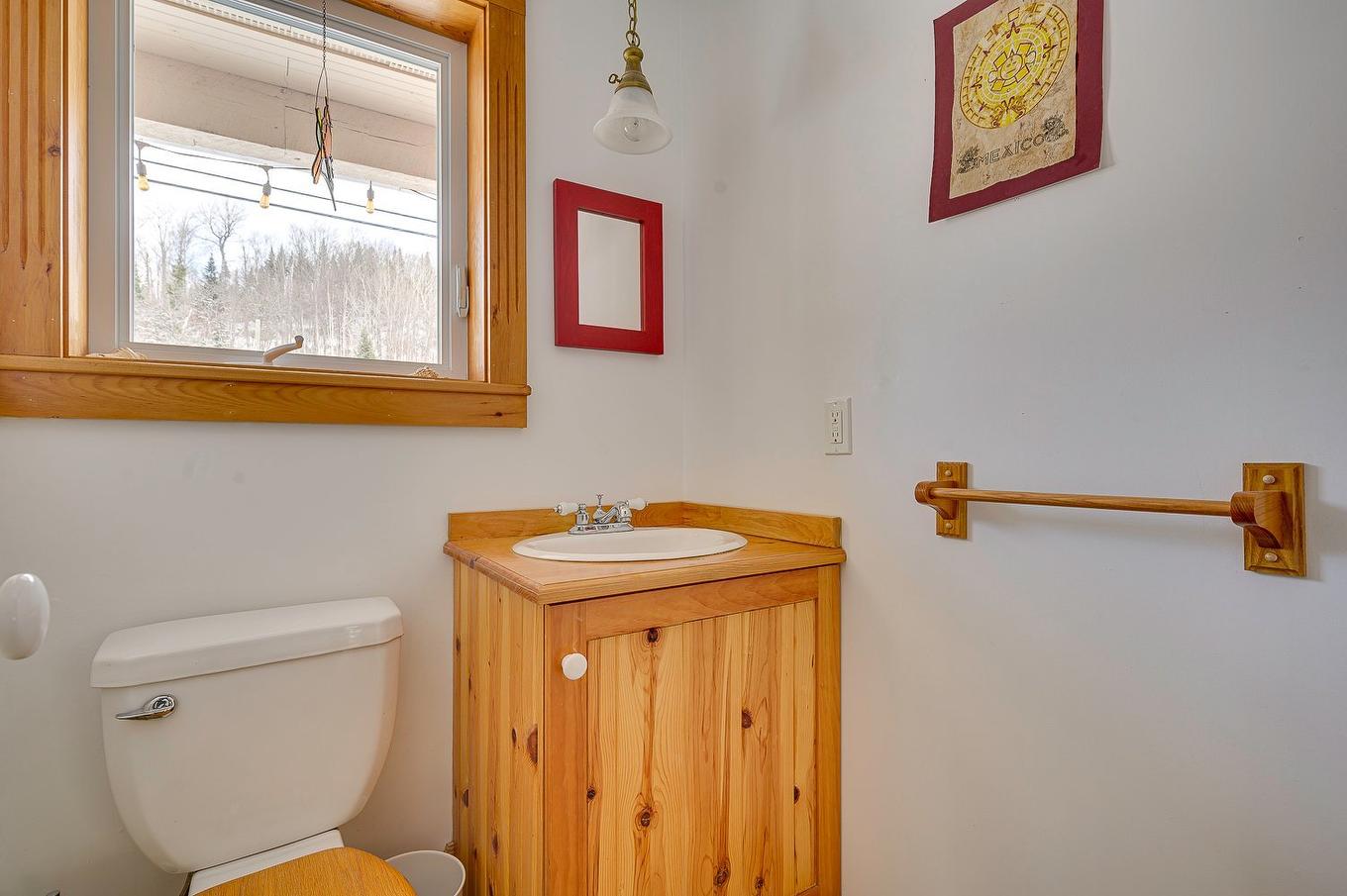 Powder room - 920 Rue Du Boisé, Sainte-Adèle, QC - Indoor Photo Showing Bathroom