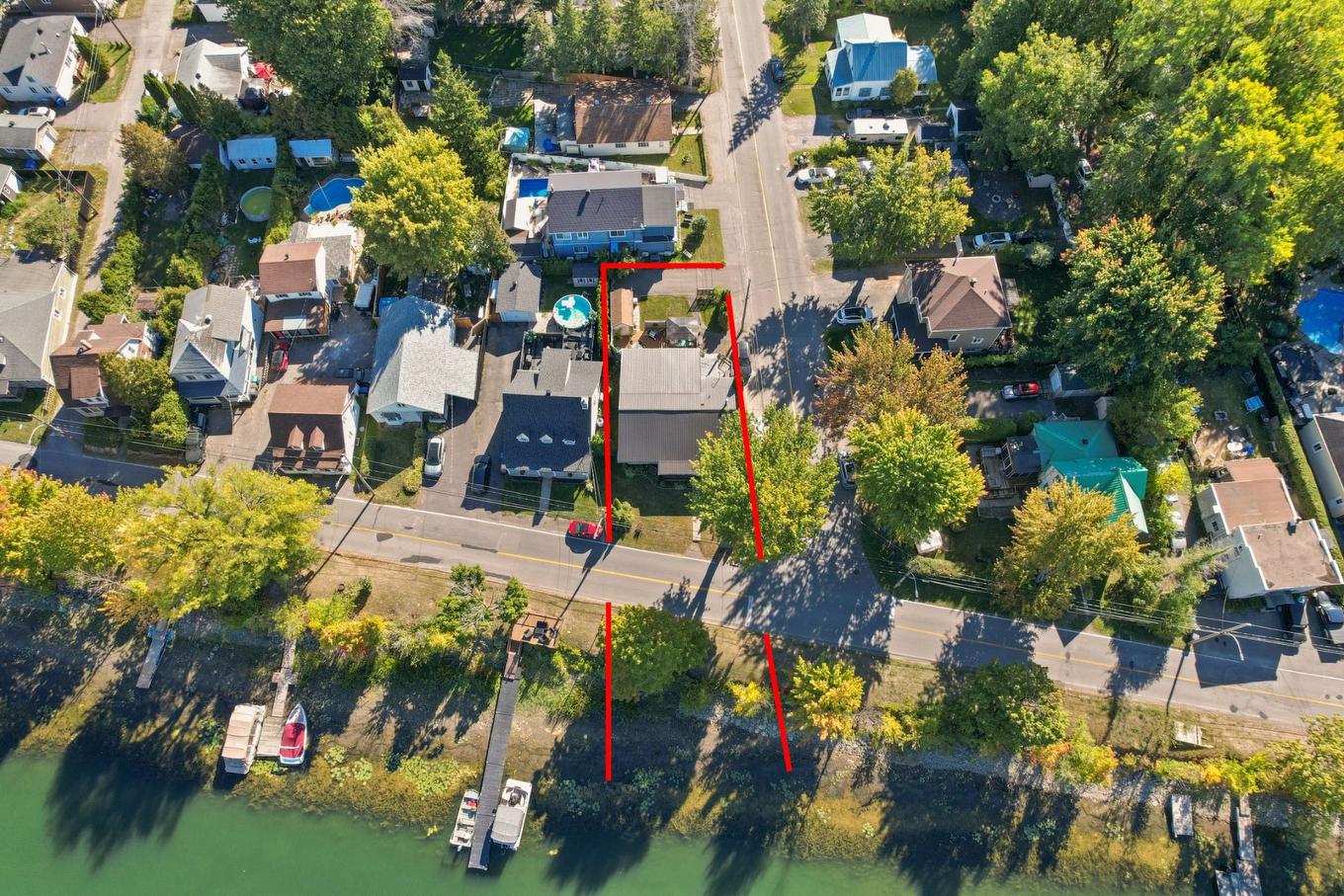 Aerial photo - 288 Boul. Salaberry N., Châteauguay, QC - Outdoor With View