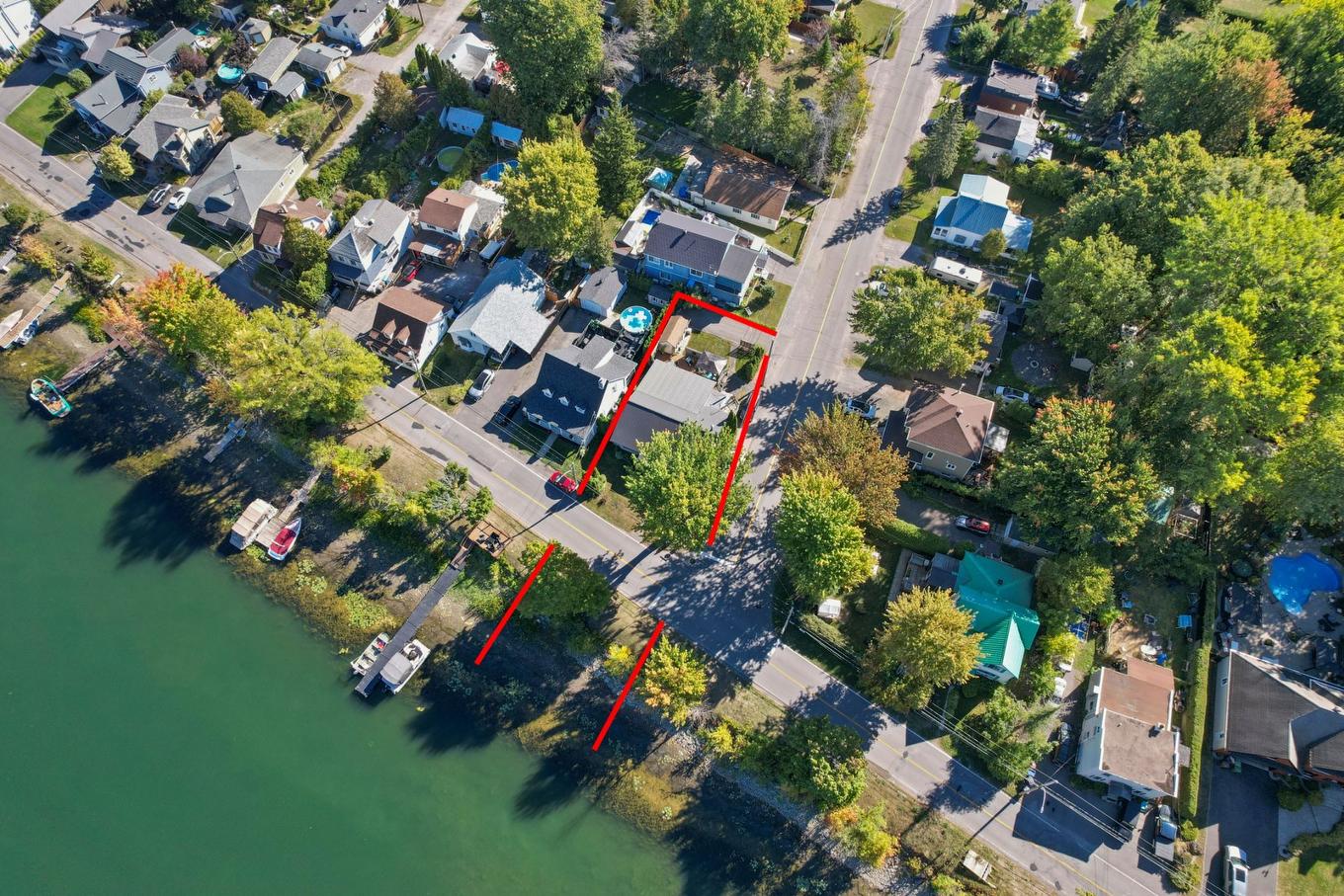 Aerial photo - 288 Boul. Salaberry N., Châteauguay, QC - Outdoor With View