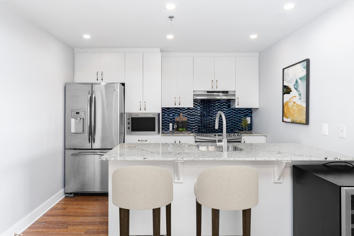 Kitchen - 408-4700 Boul. Henri-Bourassa O., Montréal (Saint-Laurent), QC - Indoor Photo Showing Kitchen