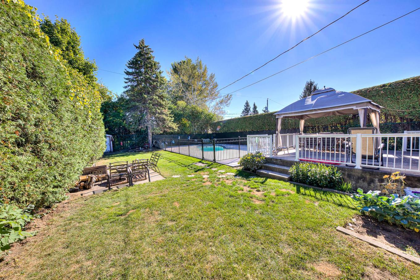 Backyard - 20 Rue Réginald-Brown, Kirkland, QC - Outdoor With Backyard