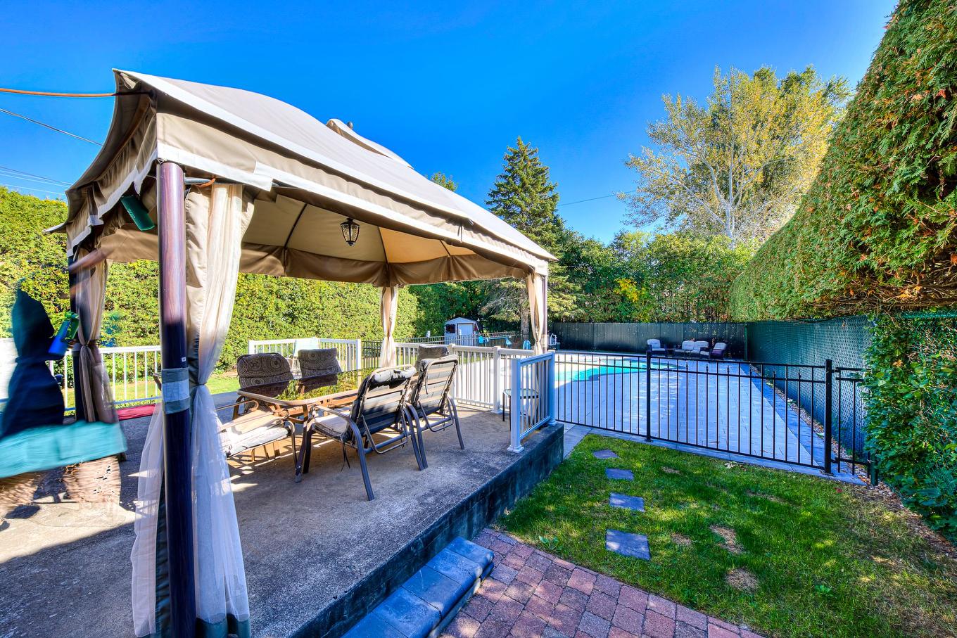 Patio - 20 Rue Réginald-Brown, Kirkland, QC - Outdoor With In Ground Pool