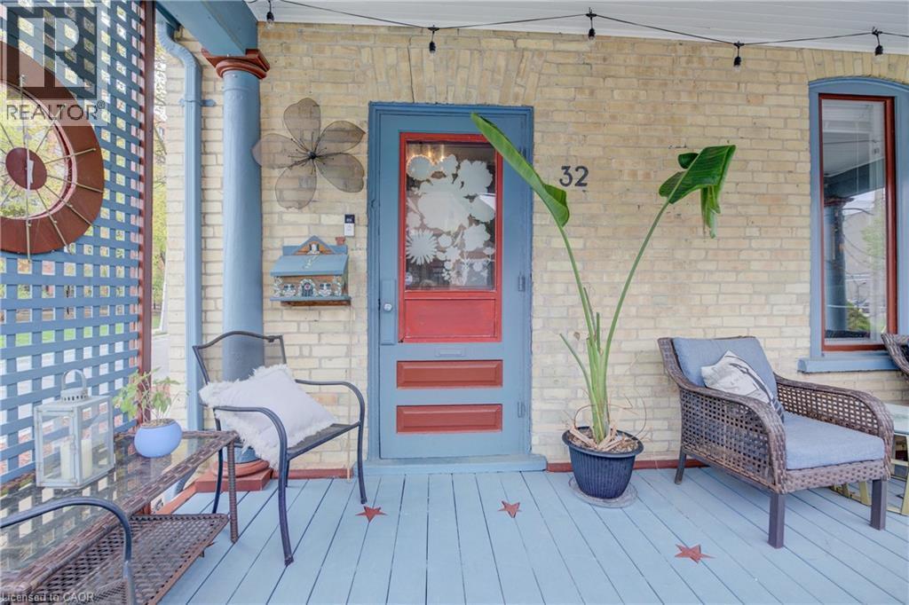 32 Ellen Street E, Kitchener, ON - Outdoor With Deck Patio Veranda With Exterior