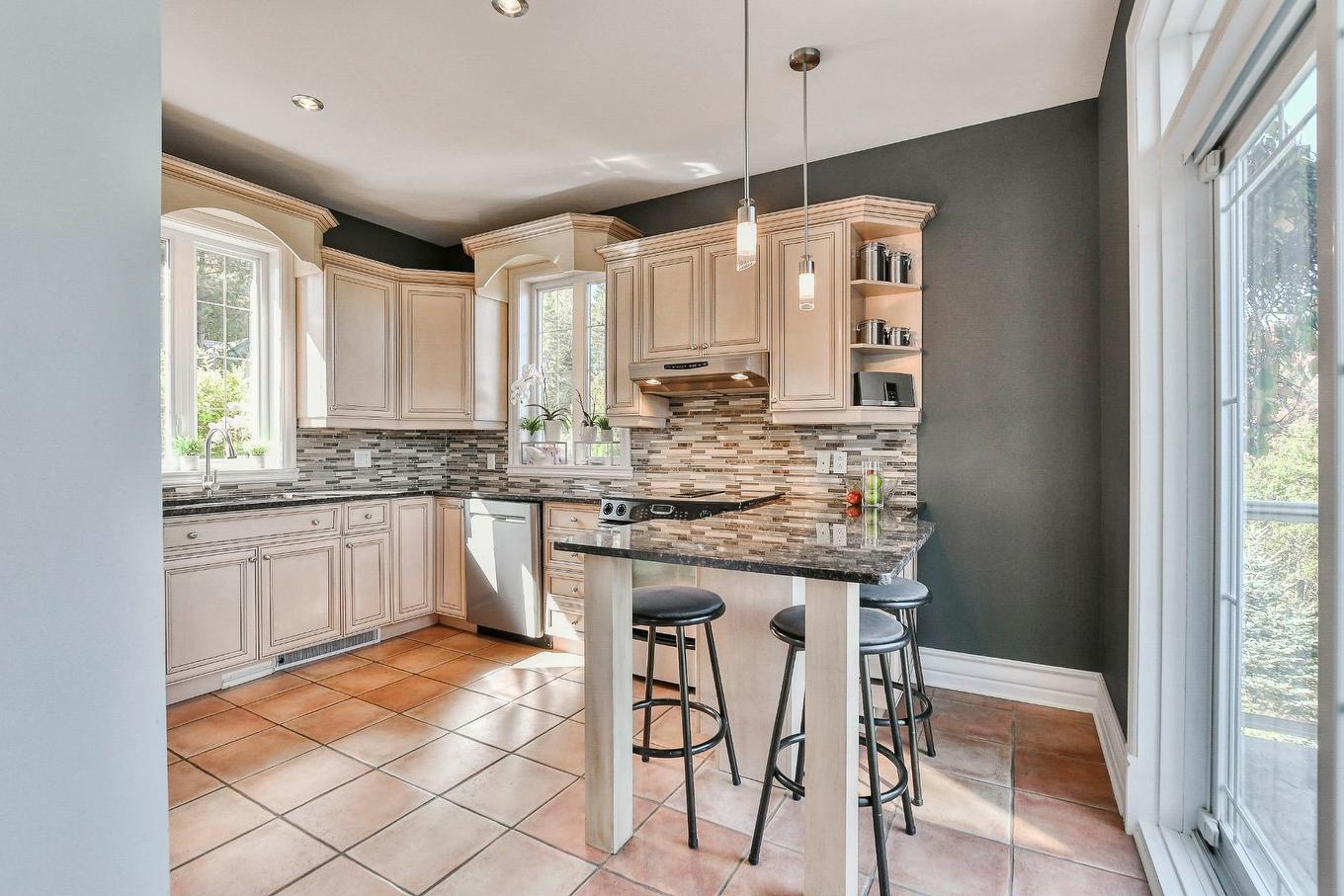 Cuisine - 48 Ch. Doris, Saint-Sauveur, QC - Indoor Photo Showing Kitchen With Upgraded Kitchen