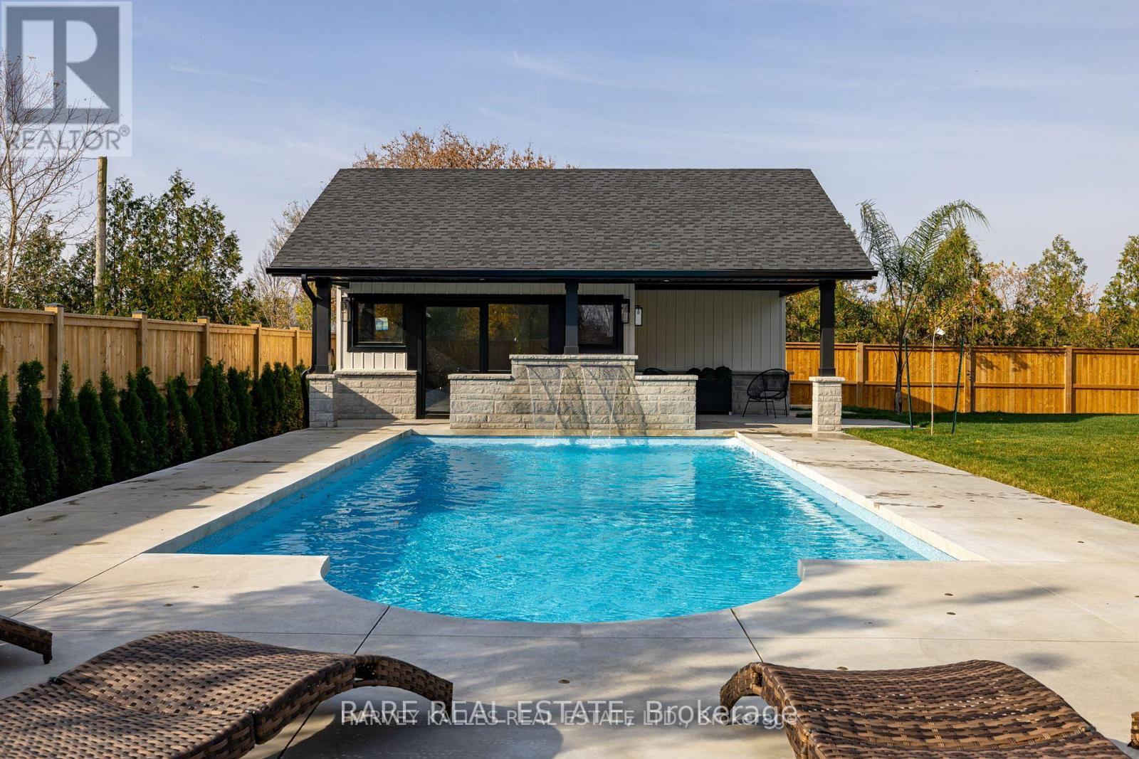3638 Vosburgh Place N, Lincoln, ON - Outdoor With In Ground Pool With Deck Patio Veranda