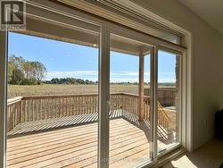 Partially Covered Back Deck -