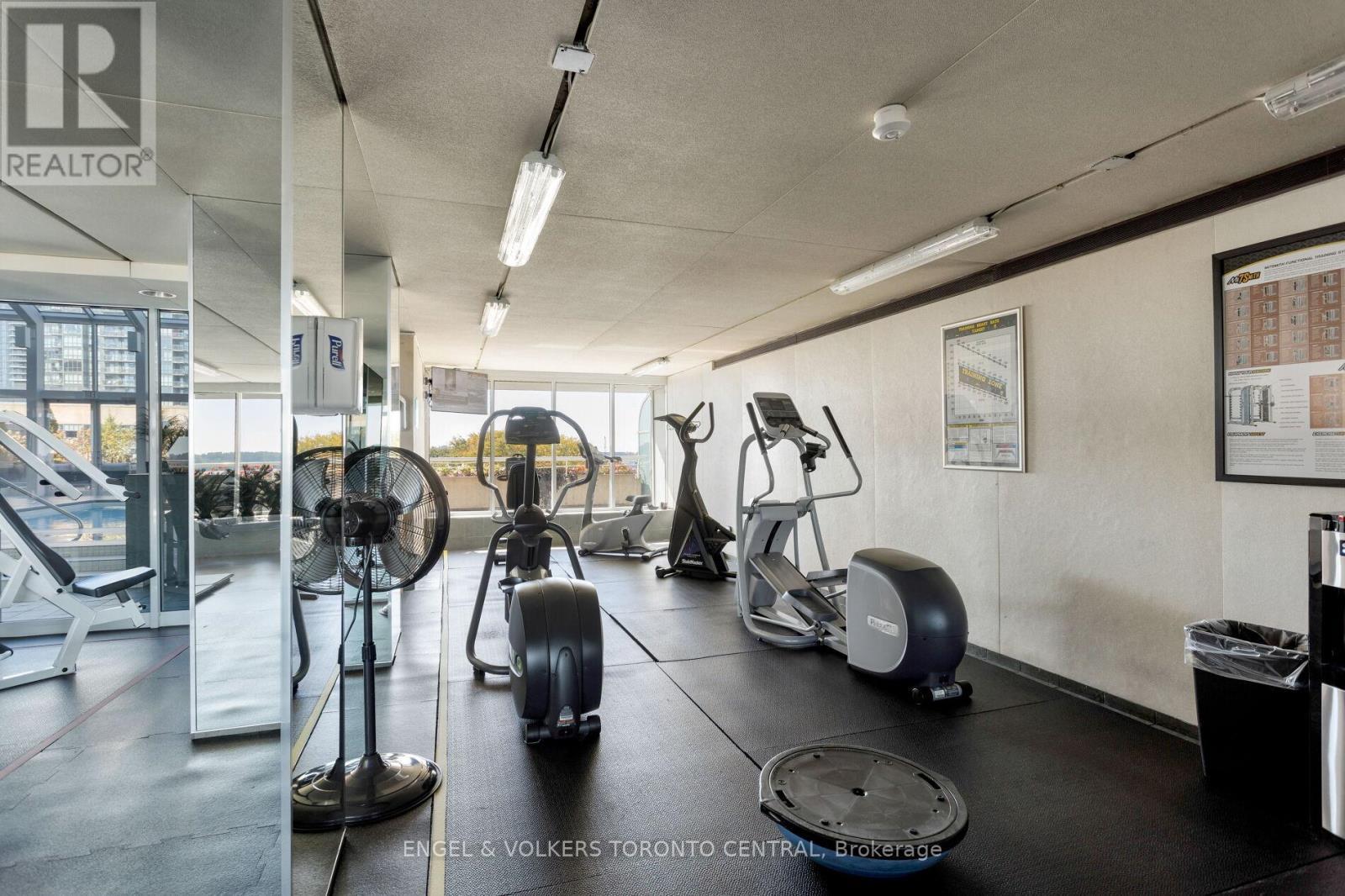 803E - 460 Queens Quay Way W, Toronto, ON - Indoor Photo Showing Gym Room