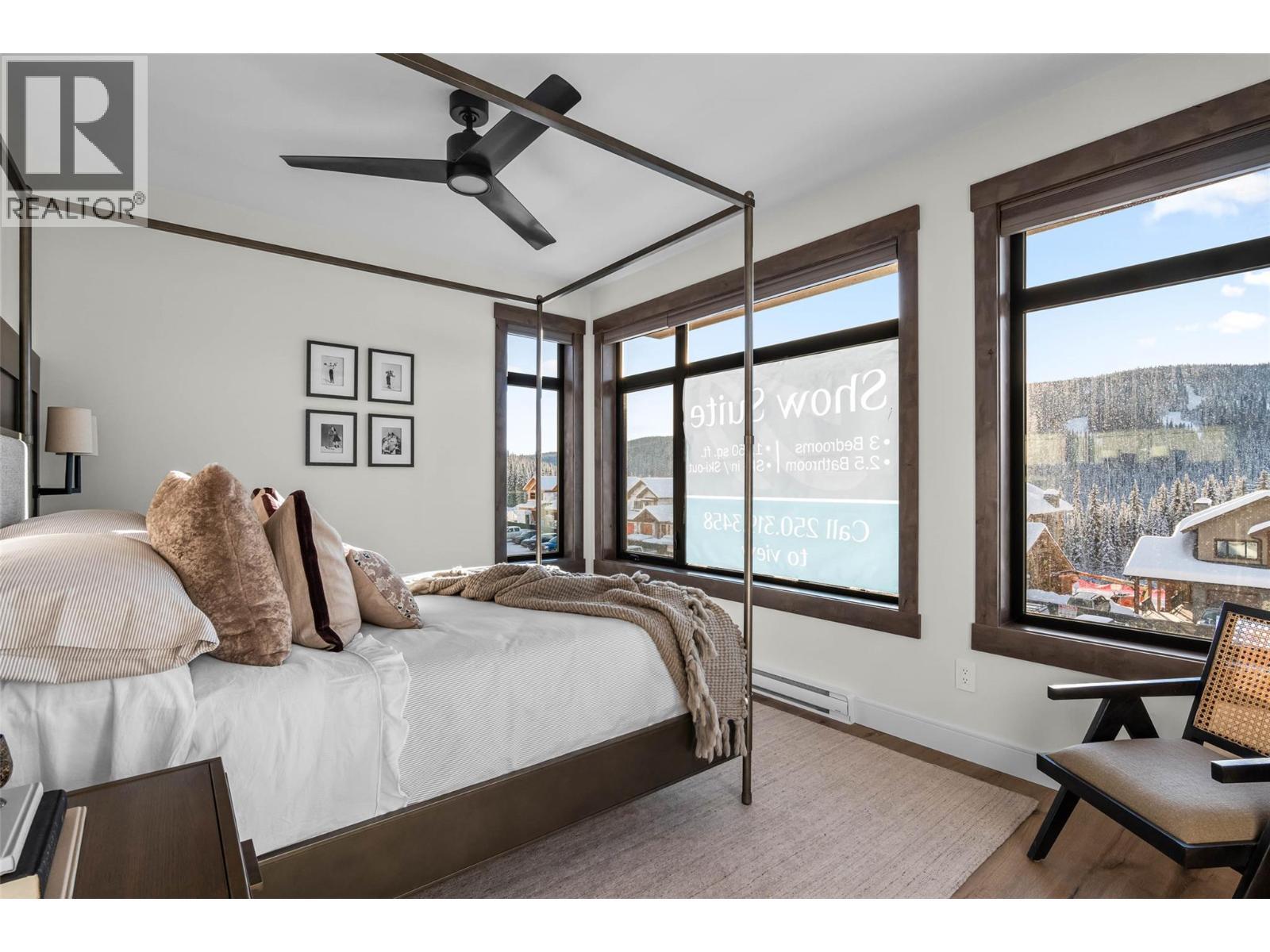 7000 Mcgillivray Lake Drive Unit# 13, Sun Peaks, BC - Indoor Photo Showing Bedroom