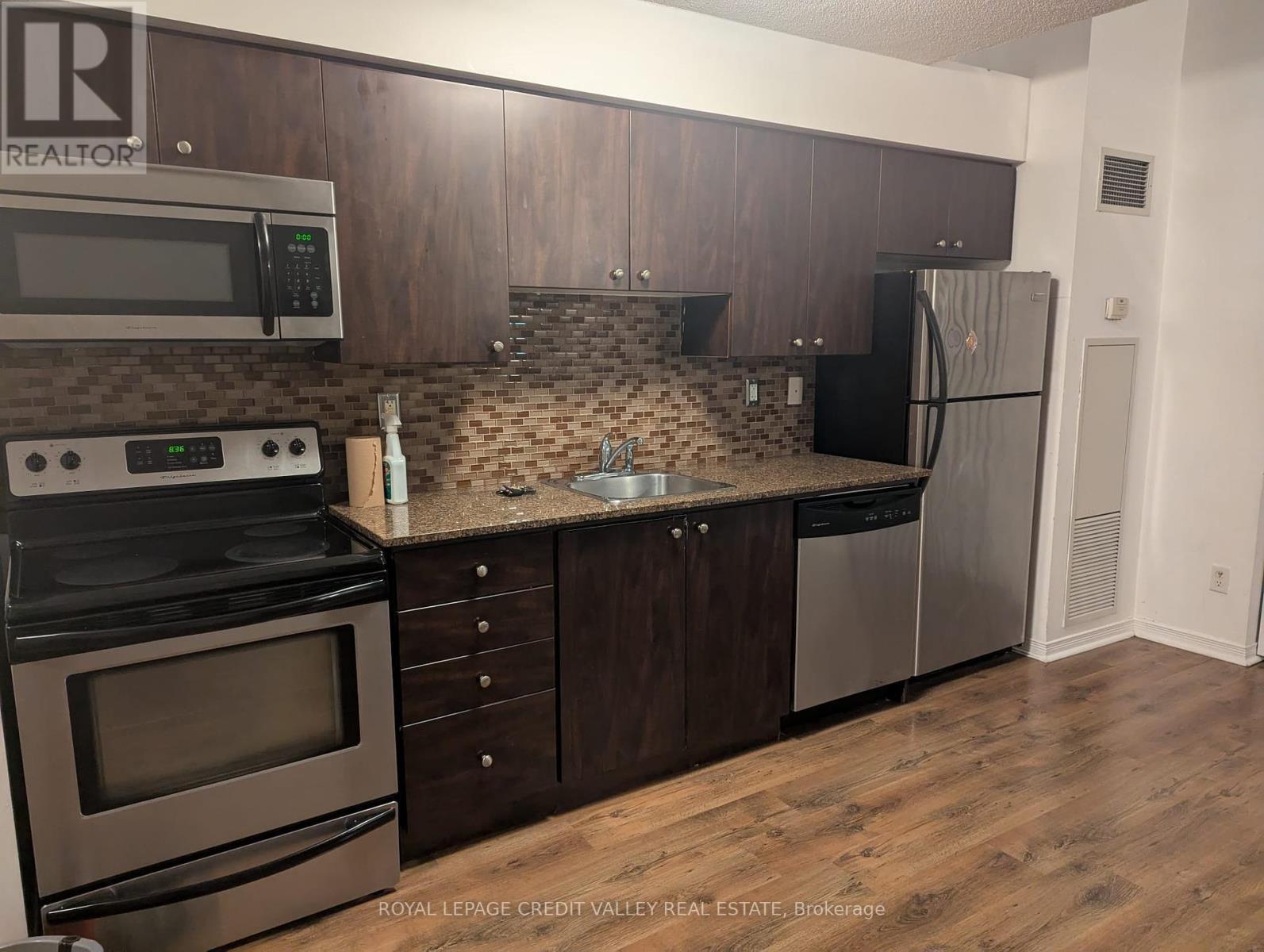 221 - 215 Queen Street, Brampton, ON - Indoor Photo Showing Kitchen