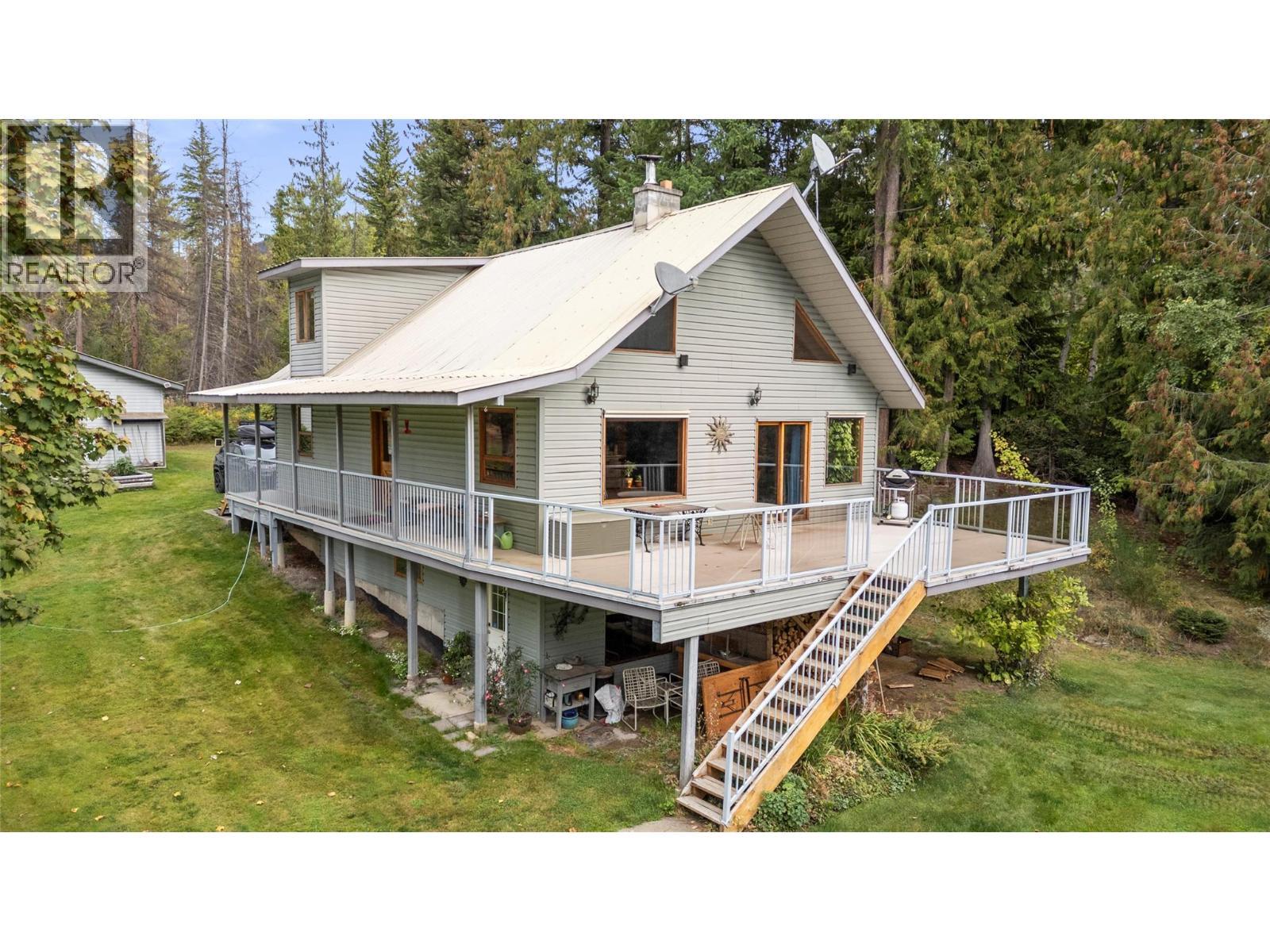 2849 Garland Road, Celista, BC - Outdoor With Deck Patio Veranda
