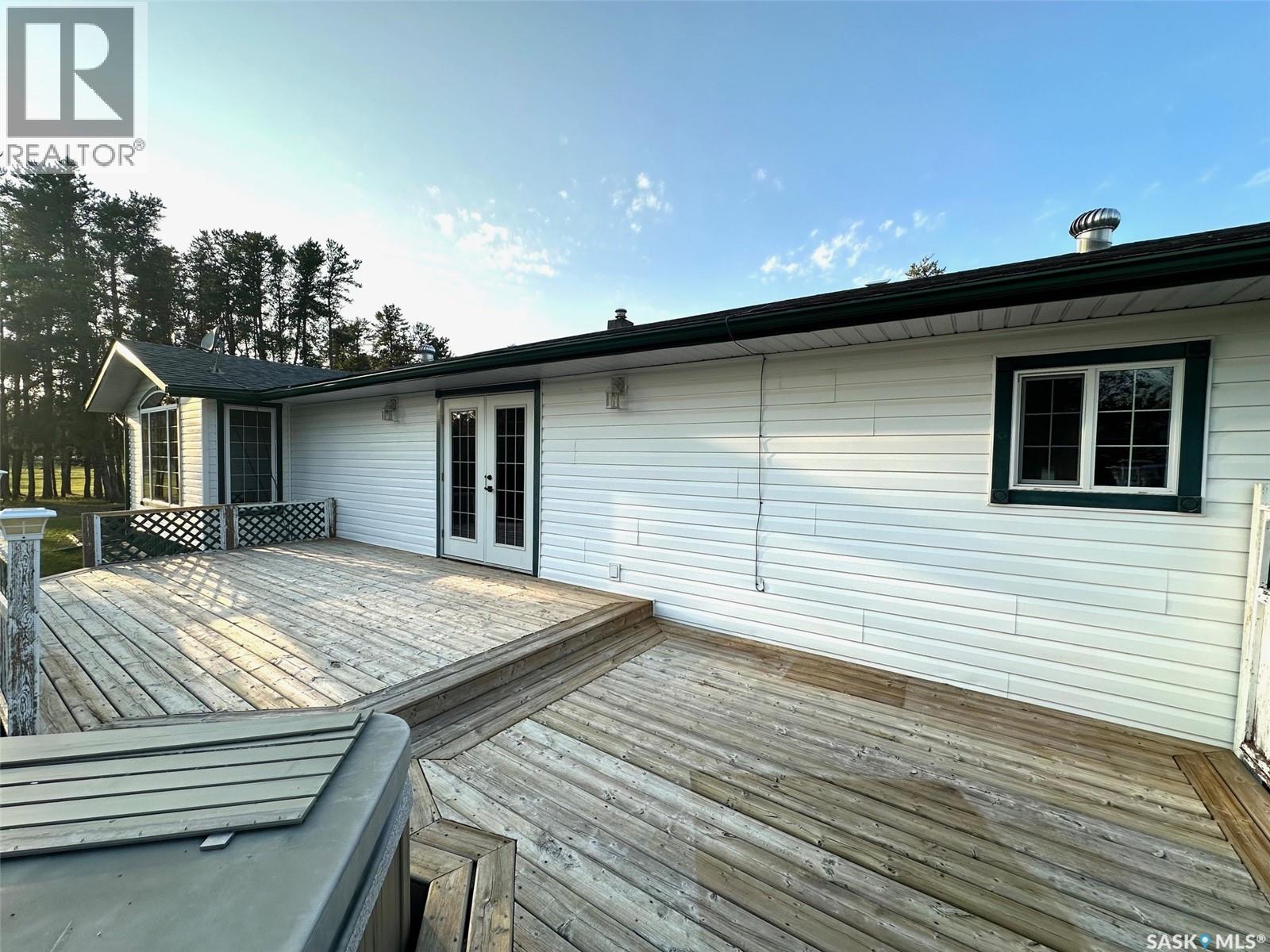 South Acreage Hudson Bay, Hudson Bay, SK - Outdoor With Deck Patio Veranda With Exterior
