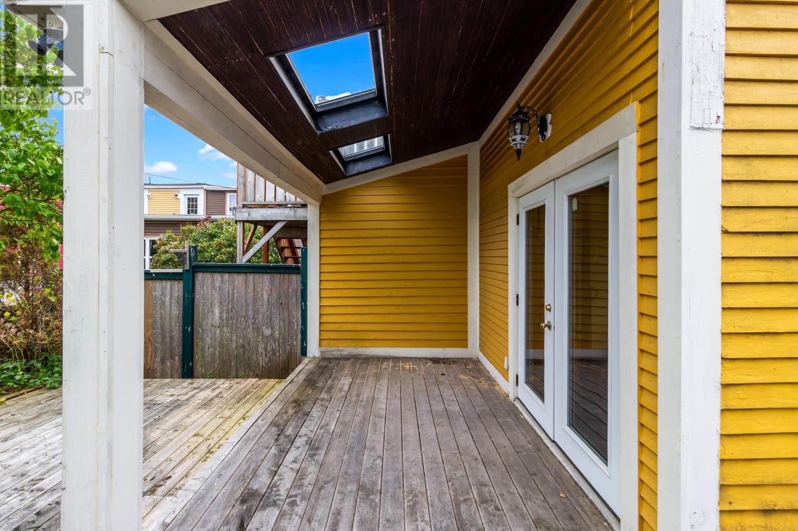 59 Gower Street, St.Johns, NL - Outdoor With Deck Patio Veranda With Exterior