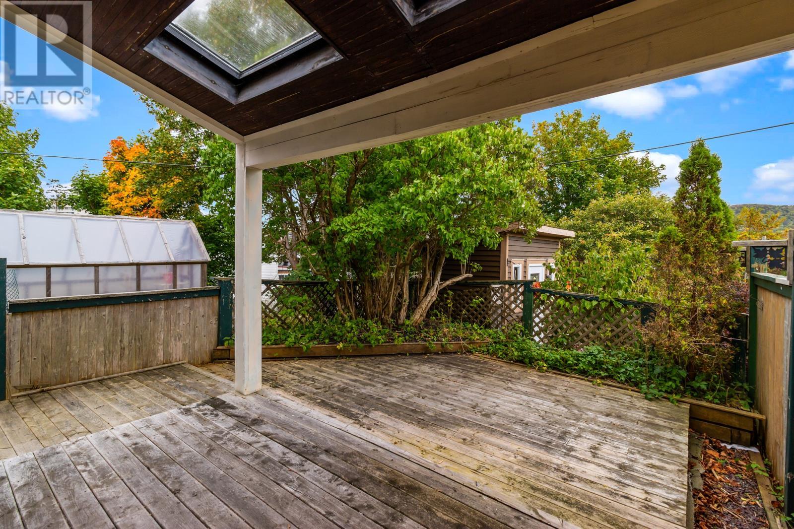 59 Gower Street, St.Johns, NL - Outdoor With Deck Patio Veranda With Exterior