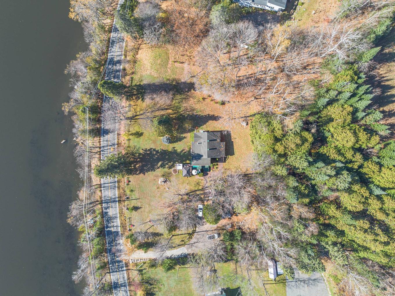 Aerial photo - 165 Ch. Paquette, Mont-Tremblant, QC - Outdoor With Body Of Water With View