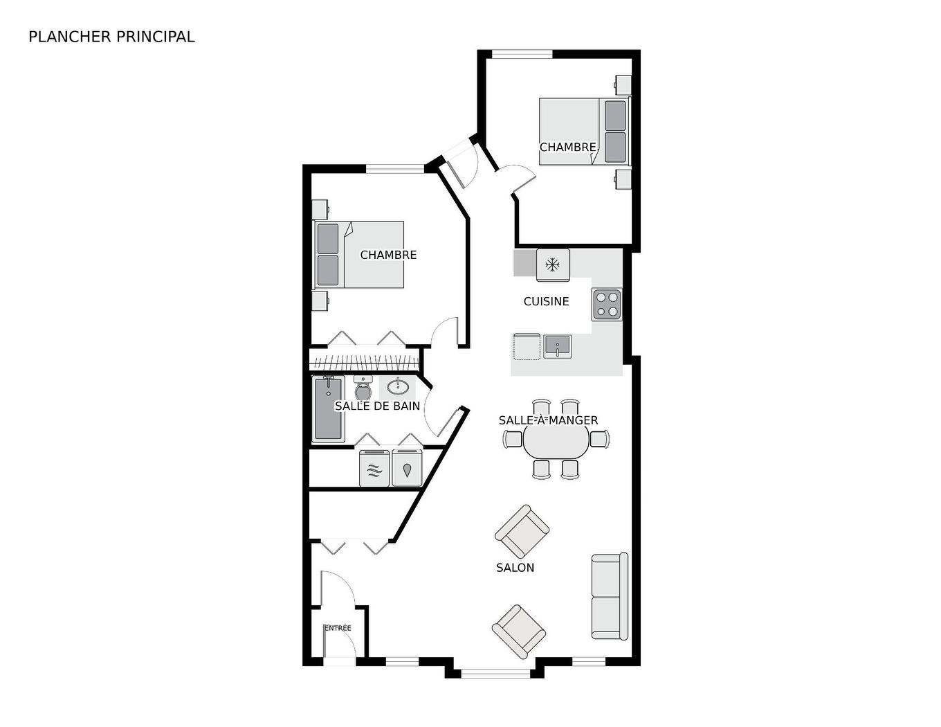 Plan (croquis) - 5059 Av. De L'Hôtel-De-Ville, Montréal (Le Plateau-Mont-Royal), QC - Other