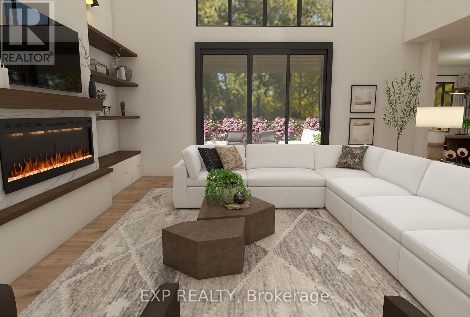 92 Navigation Drive, Prince Edward County (Ameliasburg Ward), ON - Indoor Photo Showing Living Room With Fireplace