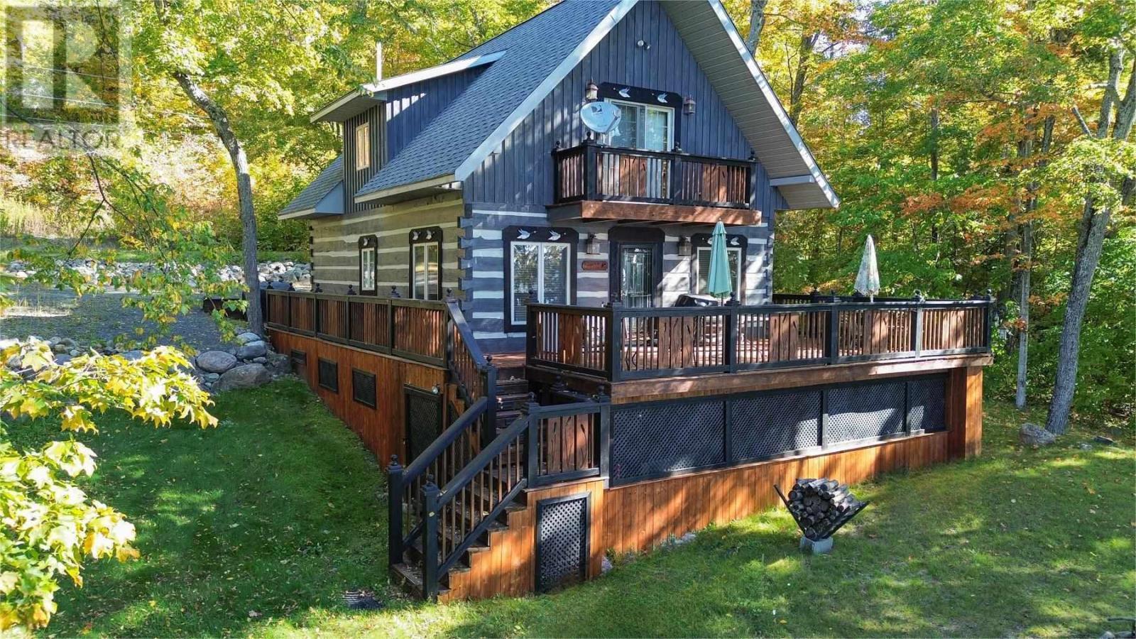 281 Beaton Rd, Iron Bridge, ON - Outdoor With Deck Patio Veranda