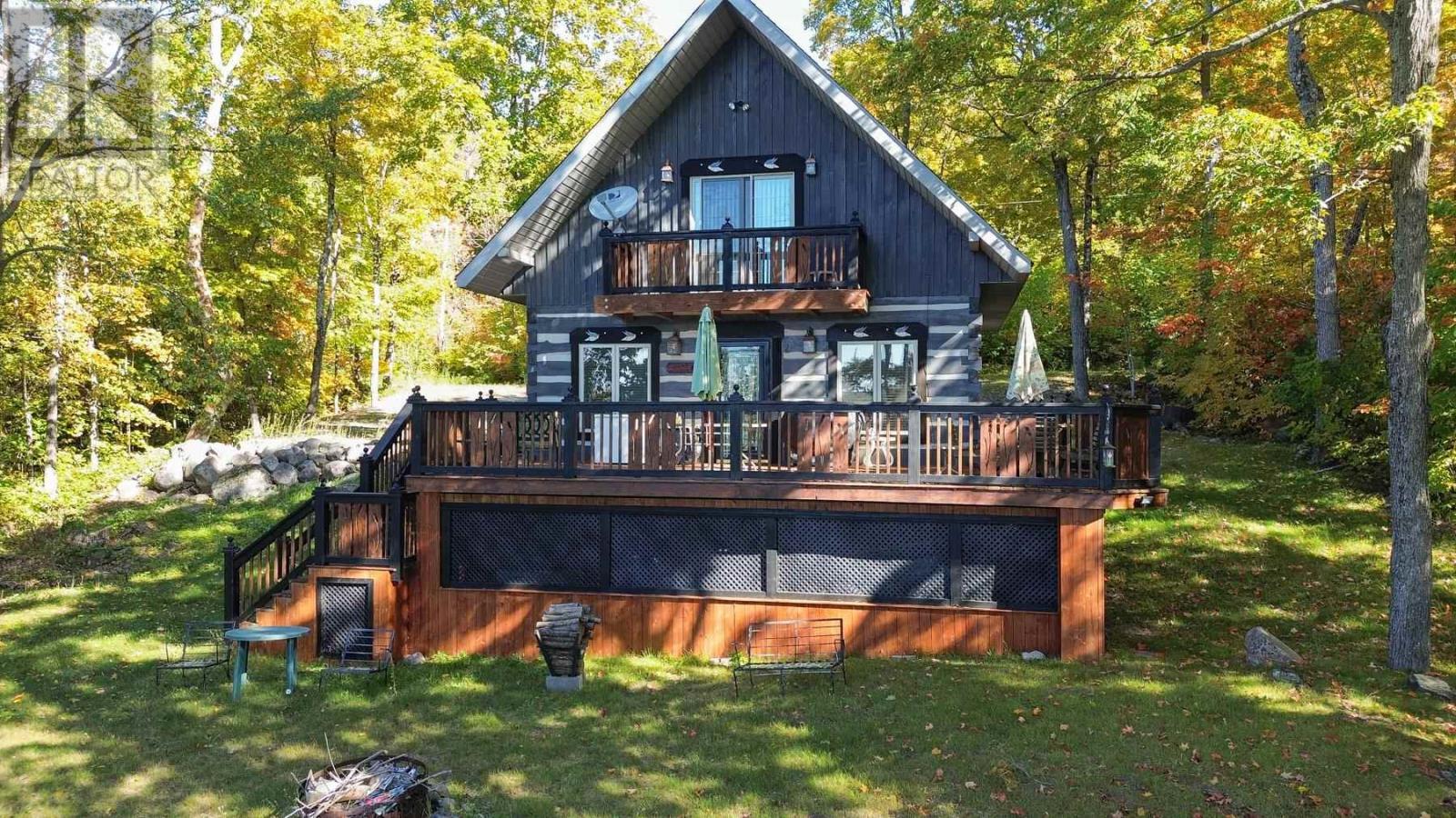 281 Beaton Rd, Iron Bridge, ON - Outdoor With Deck Patio Veranda