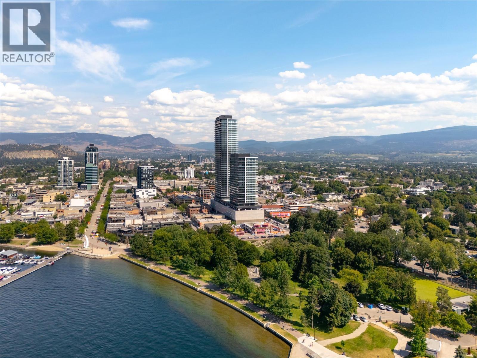 238 Leon Avenue Unit# 707, Kelowna, BC - Outdoor With Body Of Water With View