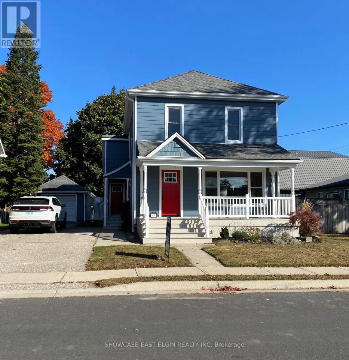 45 Pine Street E, Aylmer, ON - Outdoor With Deck Patio Veranda With Facade