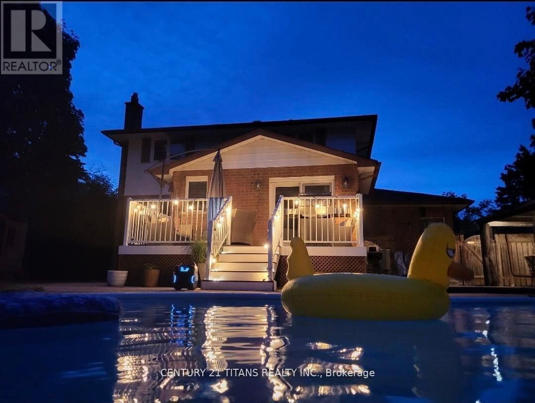 Main - 349 Carnaby Court, Oshawa, ON - Outdoor With Deck Patio Veranda