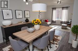 virtually staged dining -