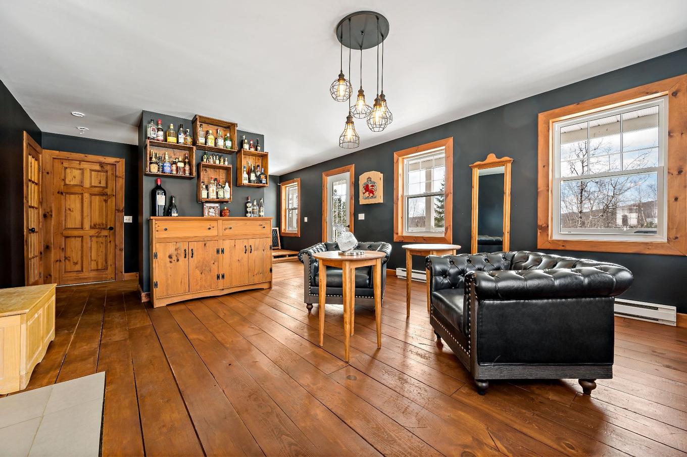 Living room - 23 - 23A Ch. Du Lac-Allard, Lac-Saguay, QC - Indoor