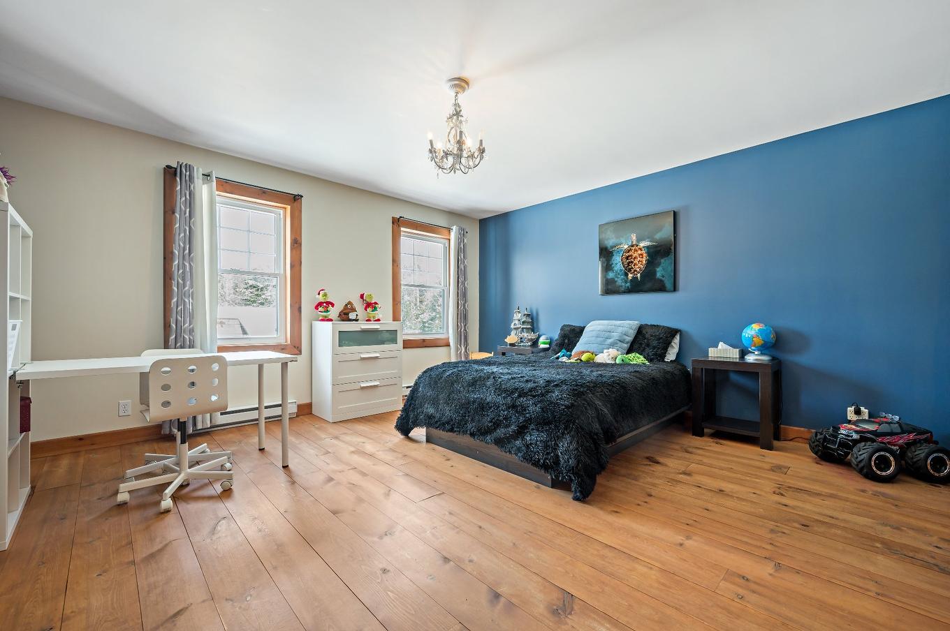 Bedroom - 23 - 23A Ch. Du Lac-Allard, Lac-Saguay, QC - Indoor Photo Showing Bedroom