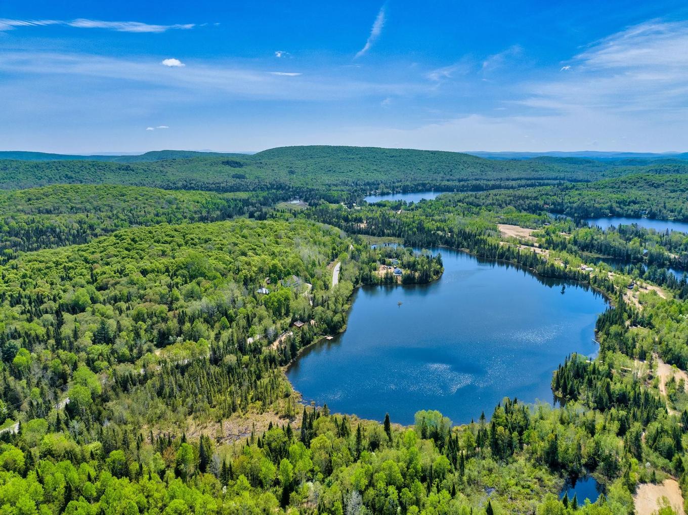 Overall view - 23 - 23A Ch. Du Lac-Allard, Lac-Saguay, QC - Outdoor With Body Of Water With View