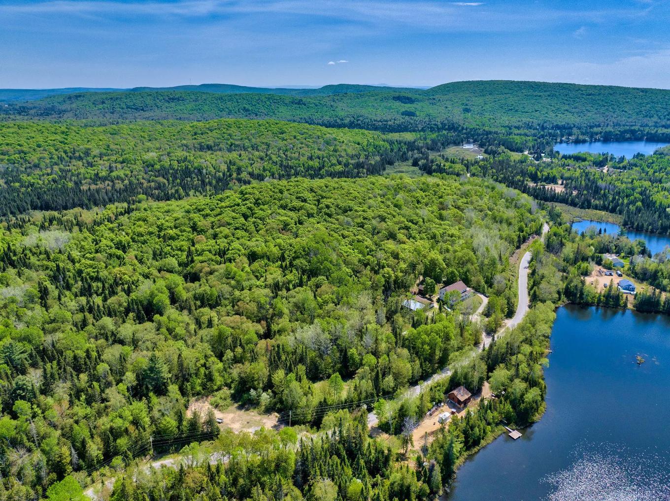 Overall view - 23 - 23A Ch. Du Lac-Allard, Lac-Saguay, QC - Outdoor With Body Of Water With View