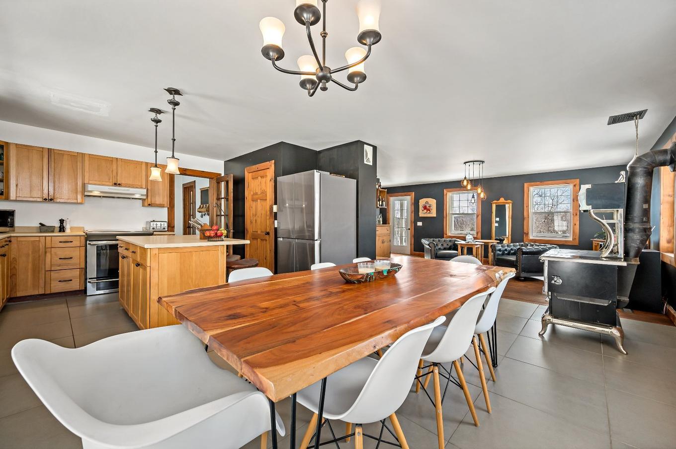 Dining room - 23Z - 23Az Ch. Du Lac-Allard, Lac-Saguay, QC - Indoor
