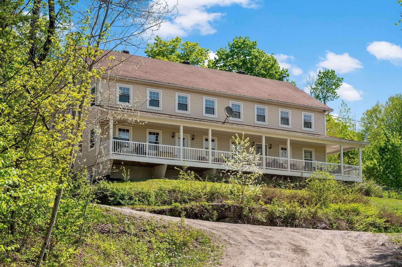 Frontage - 23Z - 23Az Ch. Du Lac-Allard, Lac-Saguay, QC - Outdoor With Deck Patio Veranda