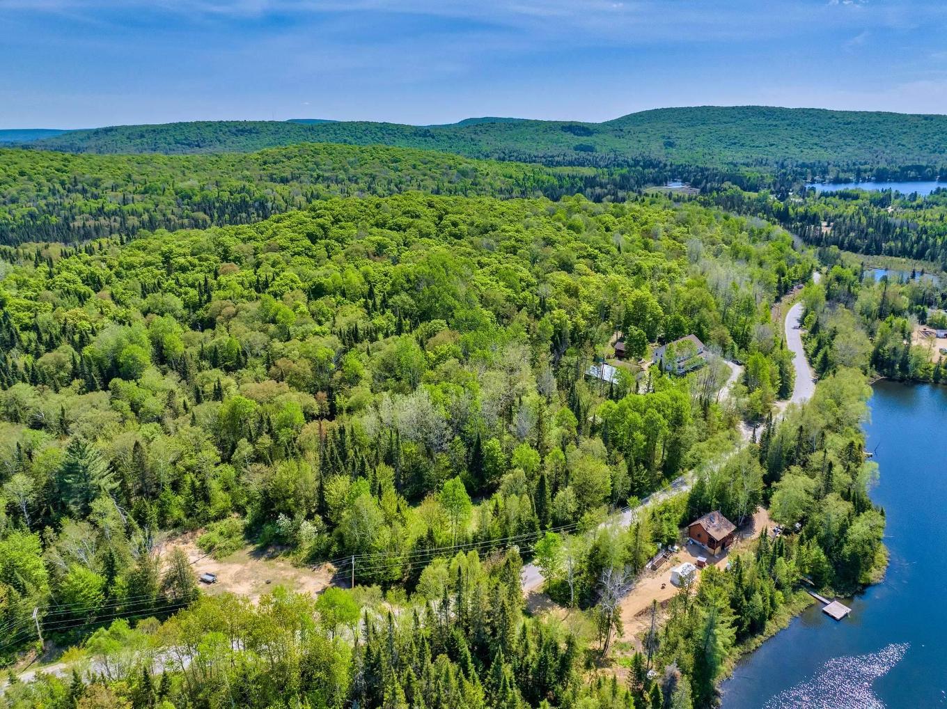 Overall view - 23Z - 23Az Ch. Du Lac-Allard, Lac-Saguay, QC - Outdoor With Body Of Water With View