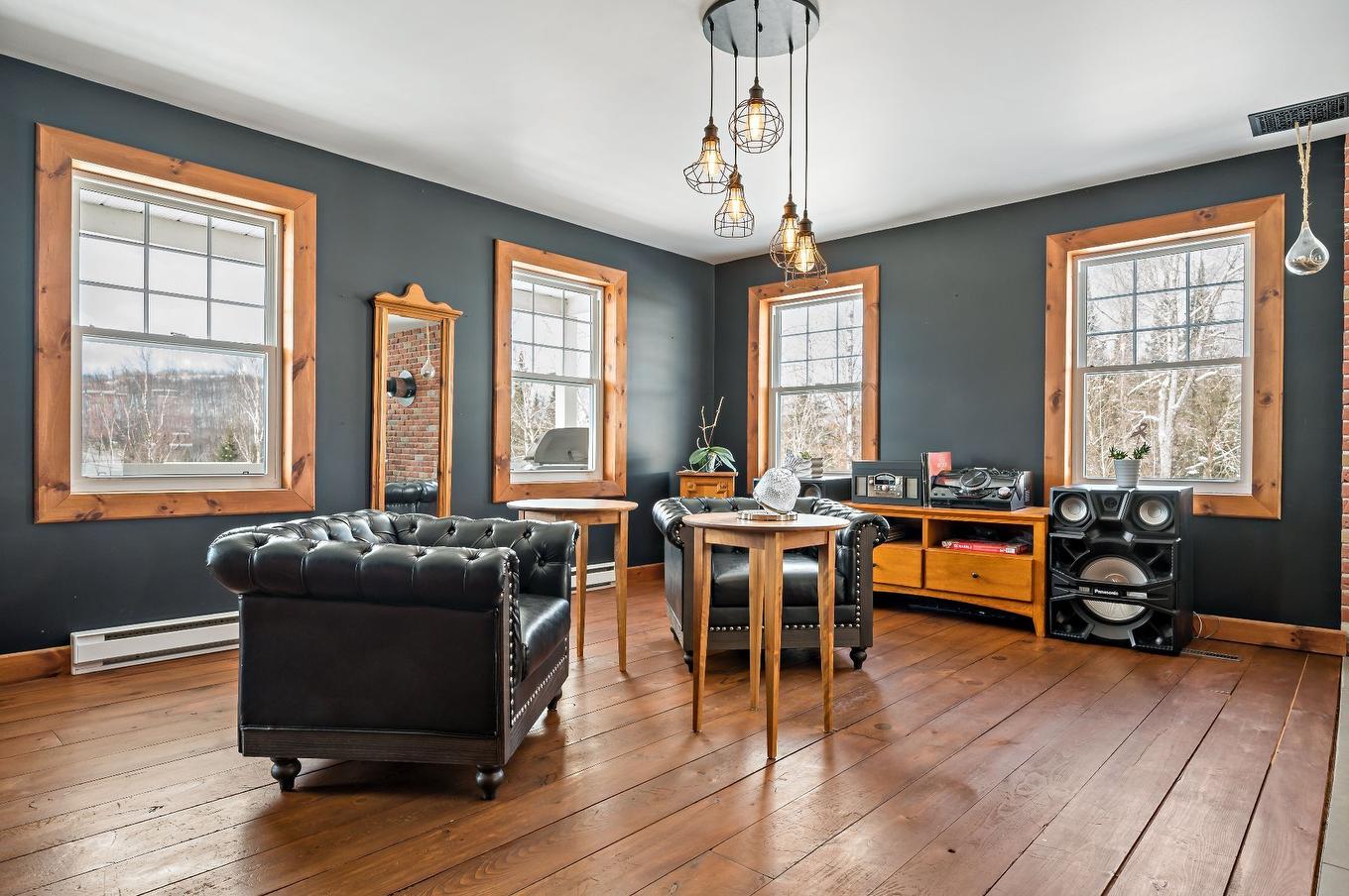 Living room - 23Z - 23Az Ch. Du Lac-Allard, Lac-Saguay, QC - Indoor