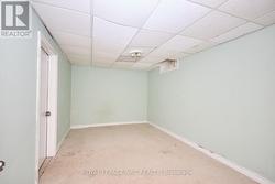 The second bedroom in the basement. -