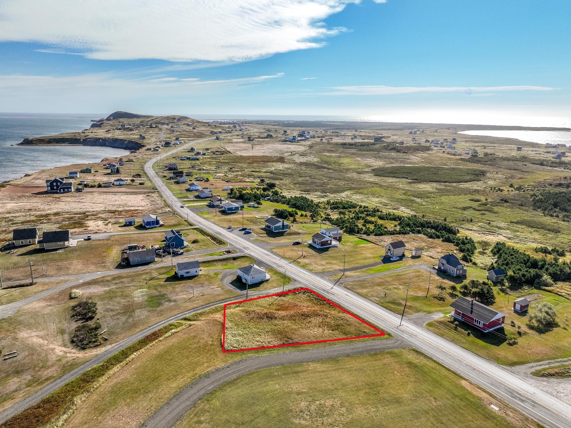 Photo aérienne - Route 199, Les Îles-De-La-Madeleine, QC