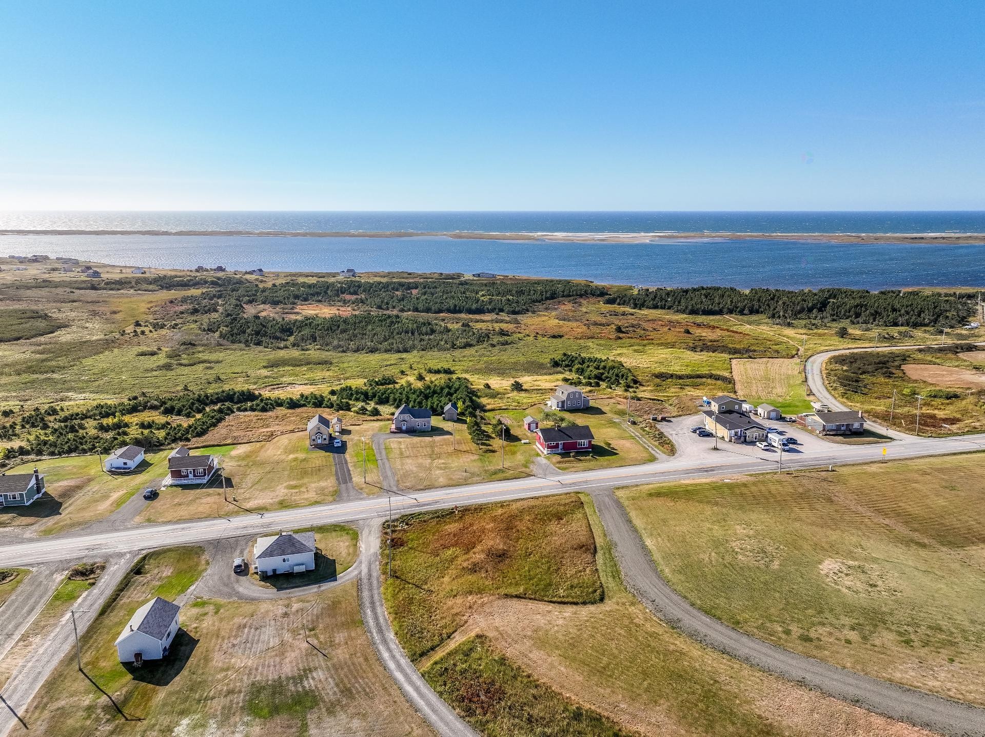 Photo aérienne - Route 199, Les Îles-De-La-Madeleine, QC